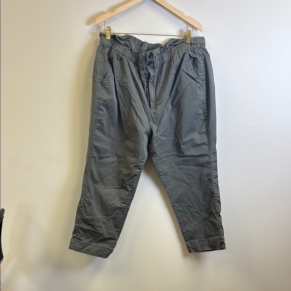 Terra & Sky Green Trousers Relaxed Fit